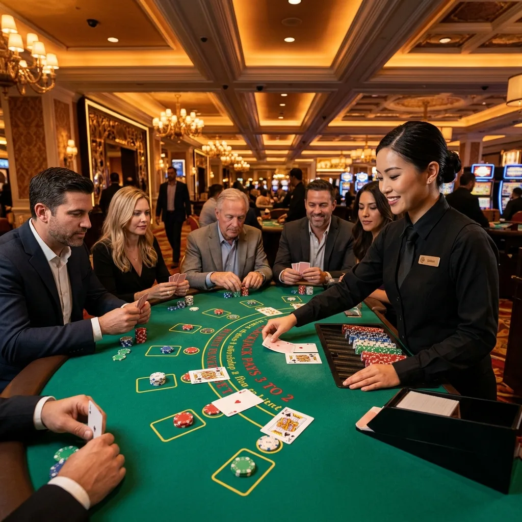 Blackjack 68VIP - Dealer chia bài 21 điểm