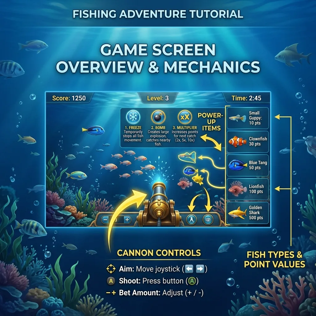 Hướng dẫn chơi bắn cá từng bước