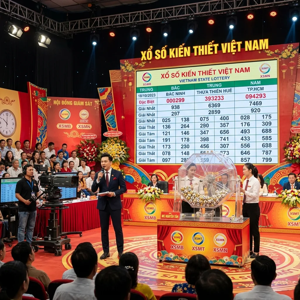 Xổ số 3 miền - Quay số trực tiếp